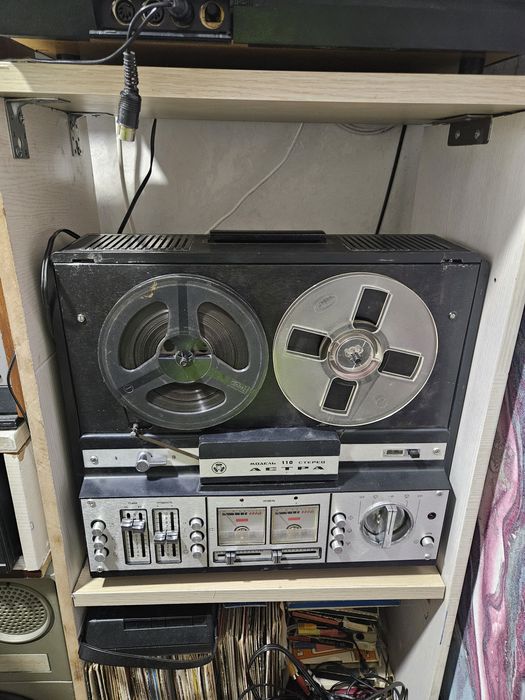 Магнитофон Астра 110 после профилактики