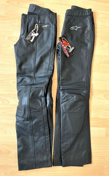 Два нови кожени дамски мото  панталона Alpine Stars
