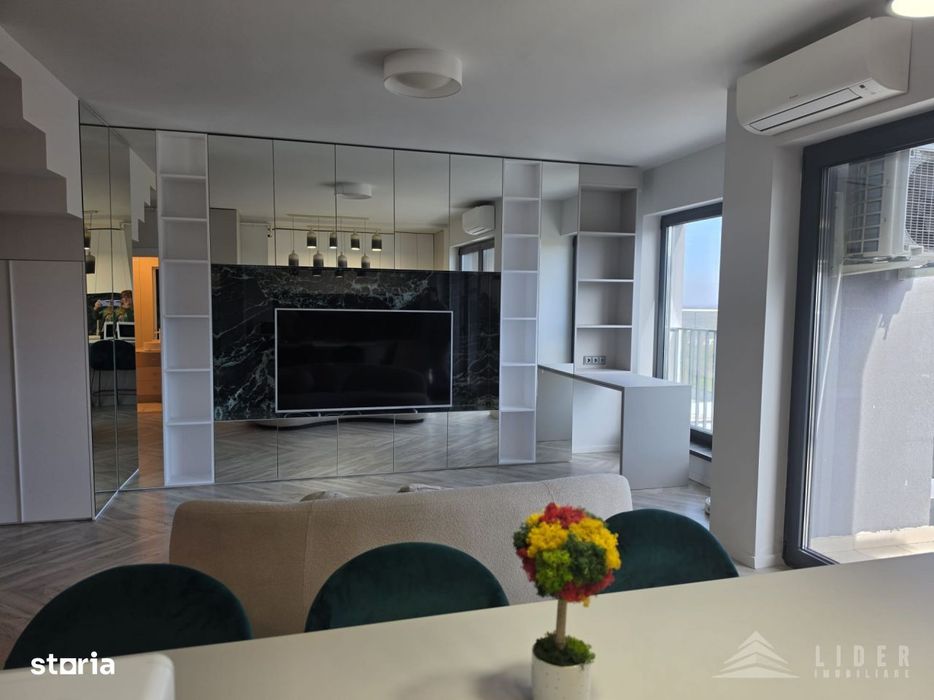 Apartament 3 camere pe 2 niveluri | 71,6 mp | 2 bai ,parcare cartier B