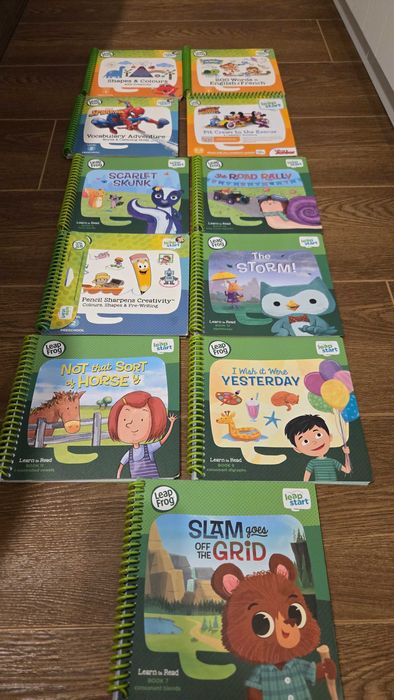 Колекция от LeapFrog интерактивни образователни книжки