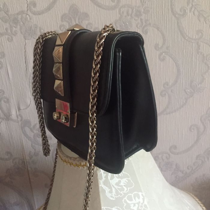 Кожаная сумочка мини