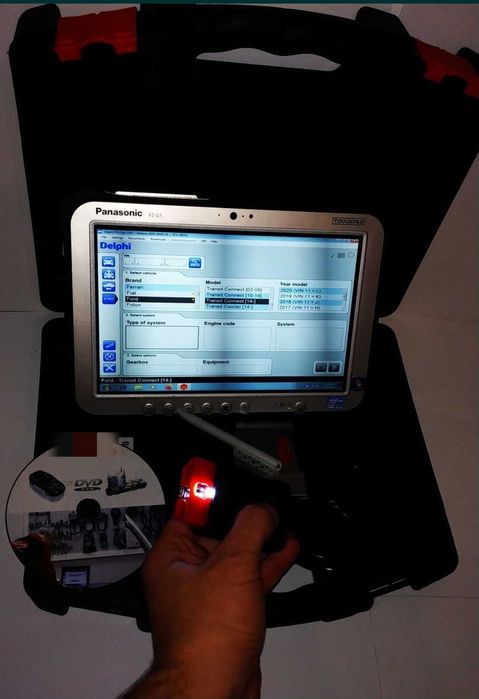 Diagnoza Auto Multimarca Romana 2025 + TABLETA Panasonic 10.1" I5 G7