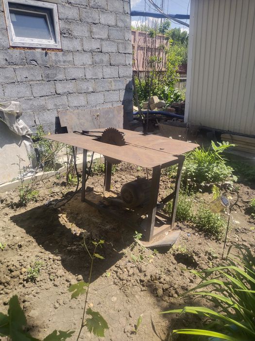 Продам циркулярку с рубанком. 380в.