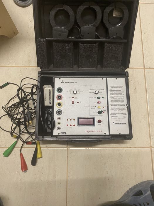 Set profesional Amprobe DigiMatic DM I + A.C current recorder AA3E