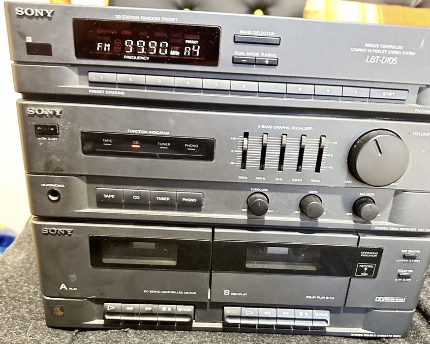 Linie audio Sony HST-D105 cu telecomanda originală!