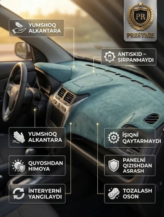 Avtomobil uchun torpedka gilof