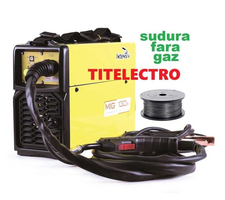 PROMOTIE Aparat sudura MIG 130s INTENSIV fara gaz + sarma flux