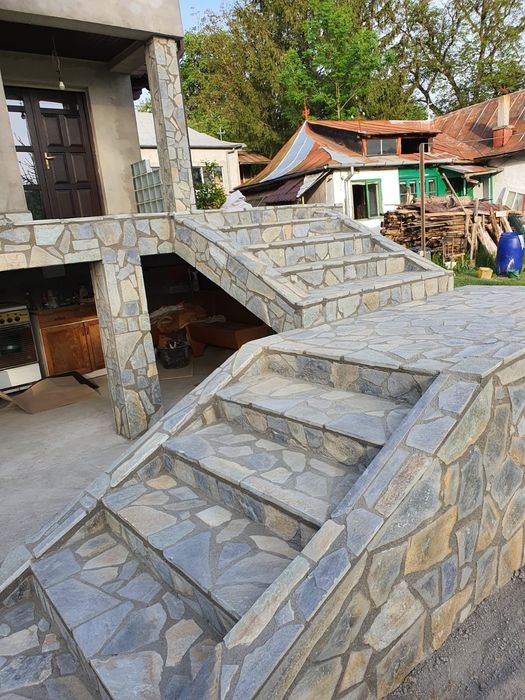 Piatră naturală de munte de Grecia.