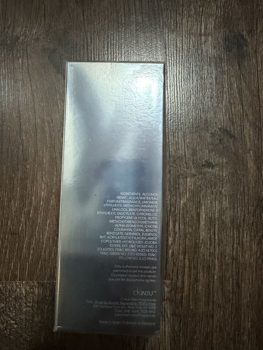 Calvin Klein In2u 100ml