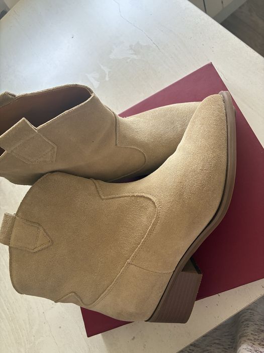 Казаки, натуральная замша