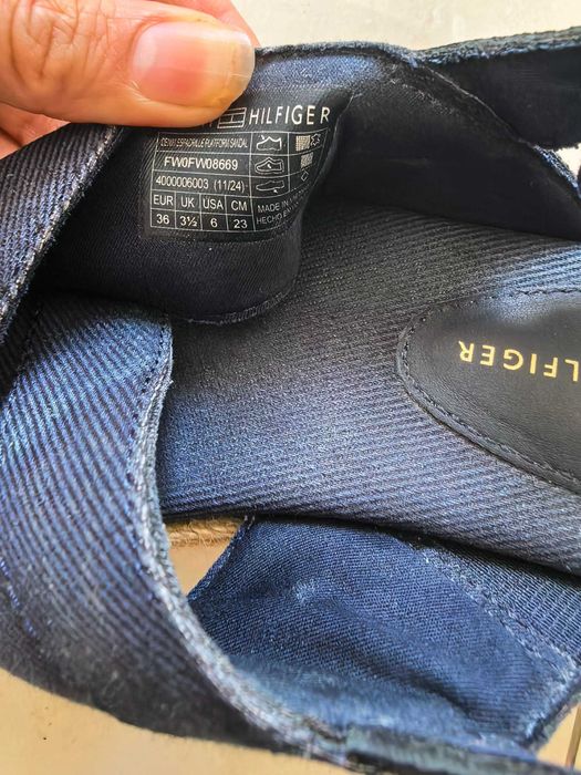 Tommy Hilfiger Сандали за дама текстил