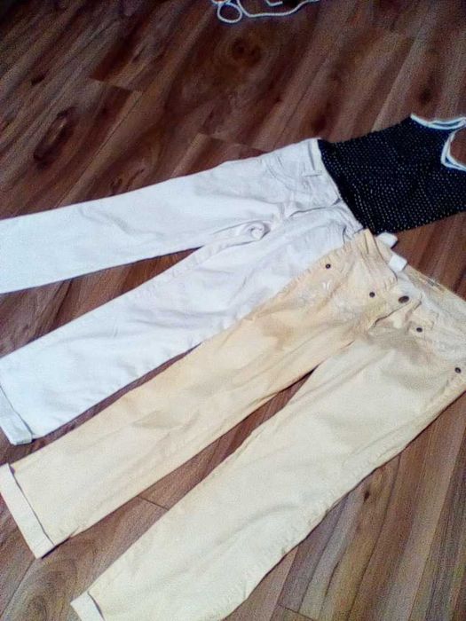 Дамски дънки сиви