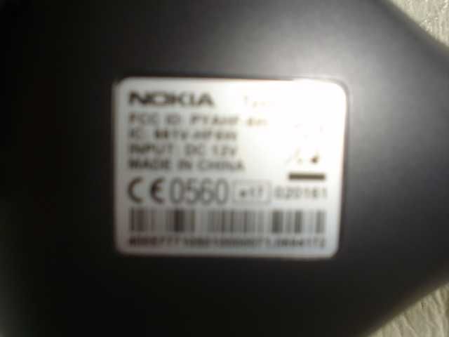 Kit auto wireless handsfree bluetooth NOKIA HF-6W