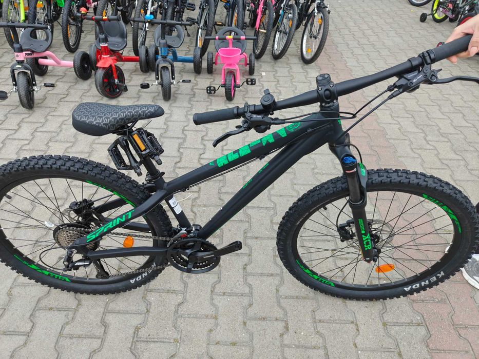 Промо велосипед 26" Sprint PRIMUS черен/зелен