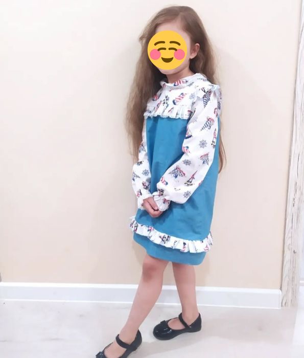 Платье из хлопка.