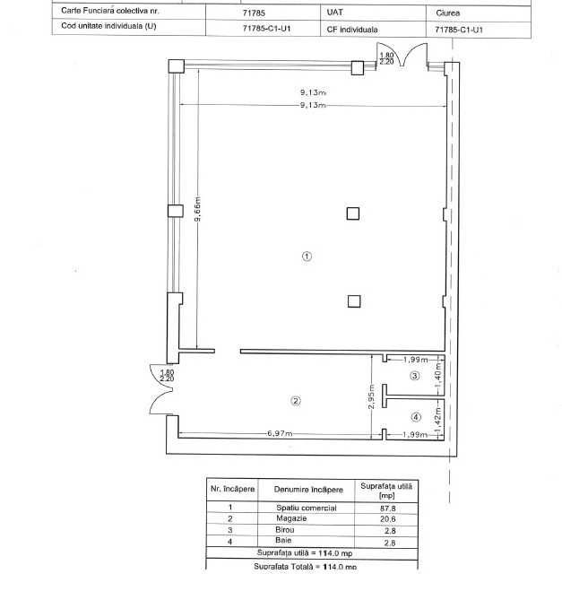 Coworking, Spatiu de birou, Subinchiriere-6 min de la Selgros