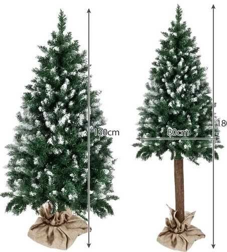 Реалистична и красива коледна елха 180 см