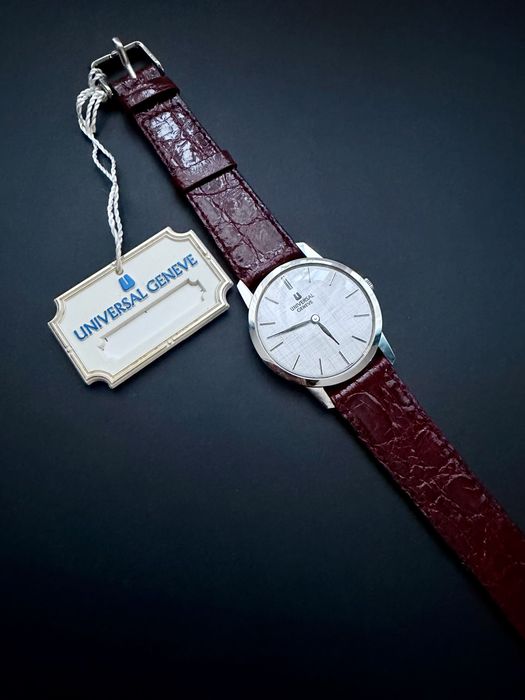 Ceas Universal Geneve Full Set.Nou-Nos.New Old Stock.Anii 60’