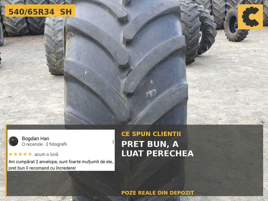 Cauciucuri 540/65R34 Firestone Anvelope Tractor SH OFERTA Garantie Factura John Deere Fendt Case IH