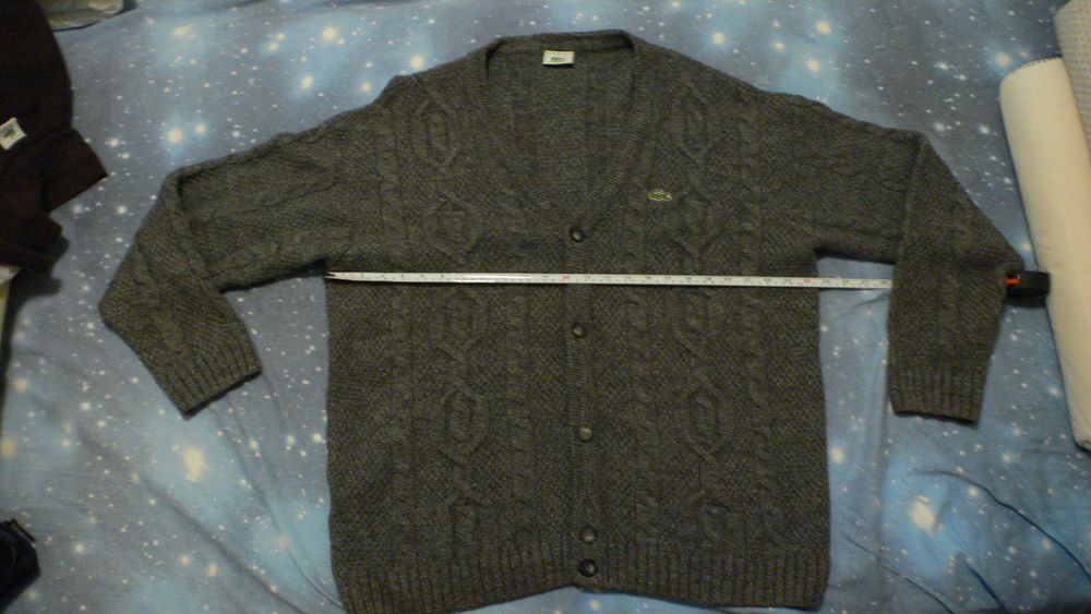 Жилетка Tommy Hilfiger: S. Lacoste 2бр: Сива+Охра-XL; 7; 8. Оригинали!