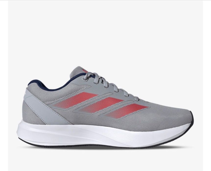 Adidas Duramo RC U, Halo Silver / Pure Ruby / Dark Blue.