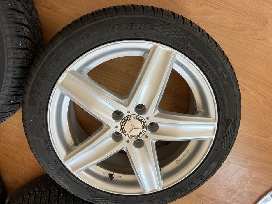 Jante iarna Noi DOT 2024 Mercedes C Class W204 A B CLA 225 45 17 Senz