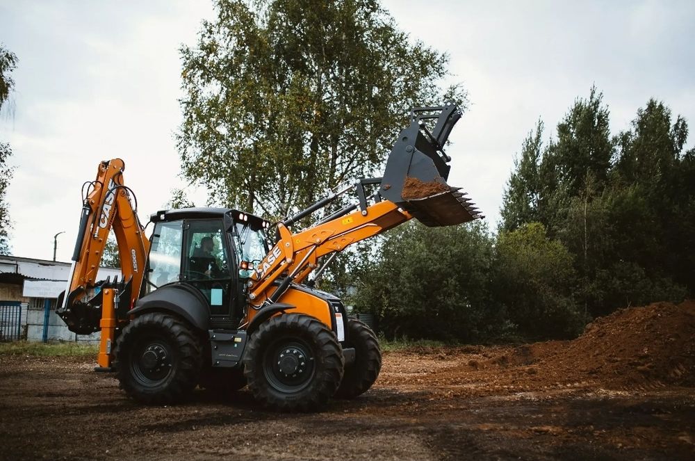 Услуги экскаватор-погрузчик! Гидромолот!