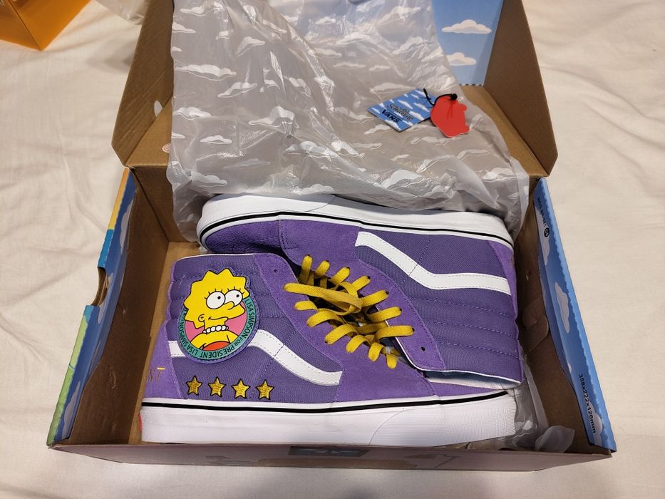 Vans Sk8-hi The Simpsons 'Lisa for President '