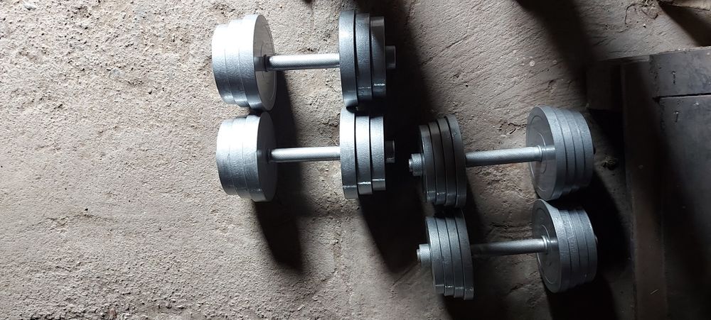 Гантели разборные