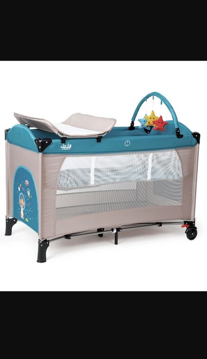 Pătuț pliabil 2 nivele