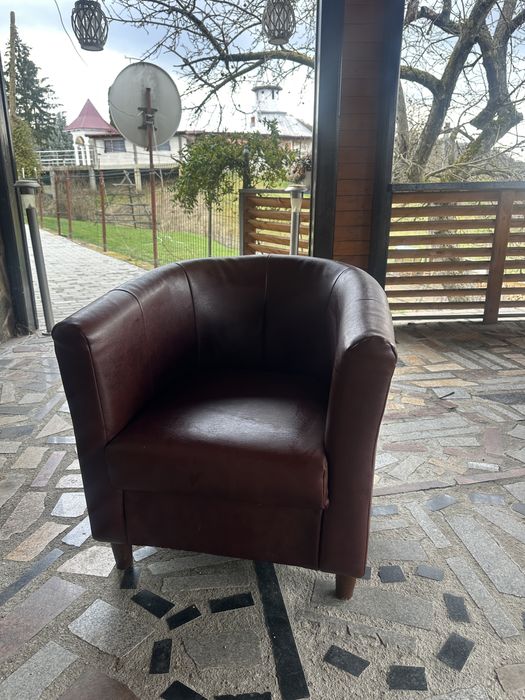 canapele stare buna culoate coniac