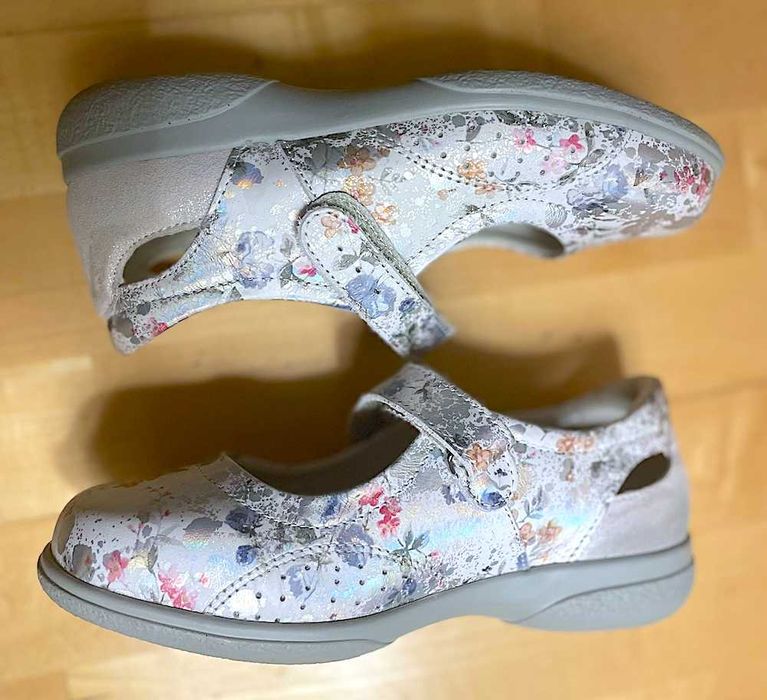 Balerini Cosy Feet, Wide-Fit, picioare umflate, 36