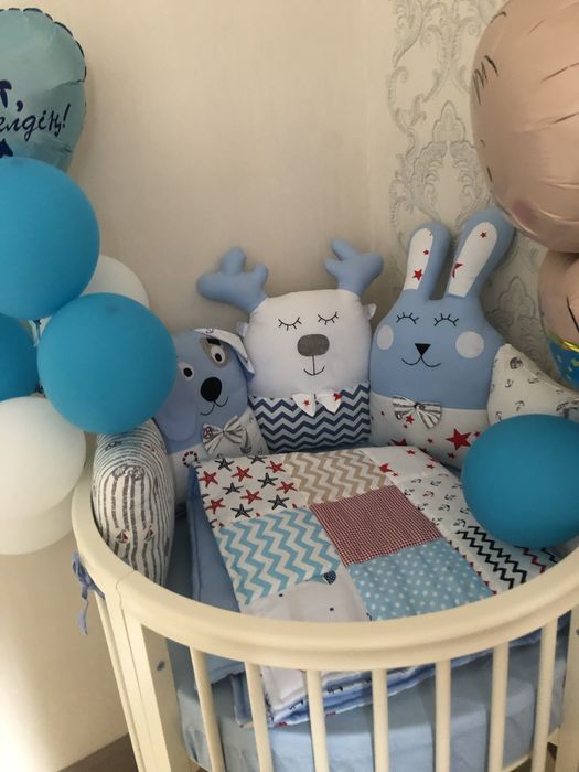 Продам детскую кроватку 6 в 1 Premium baby