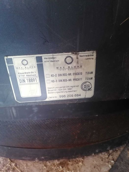 Sobă Șemineu de vânzare.