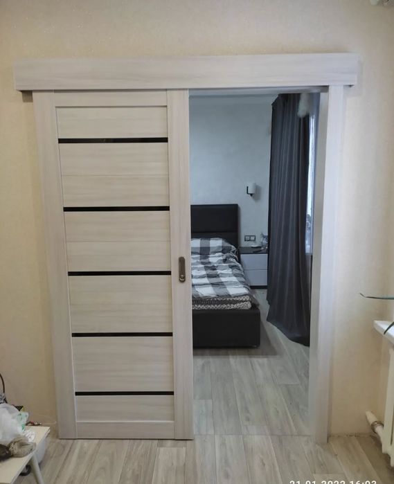 Установка дверей ТЕМИРТАУ