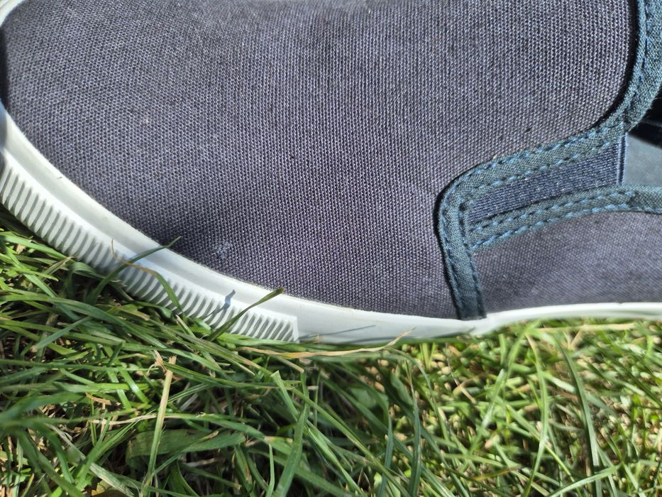 Тъмносини платненки / slip-on обувки р-р 35