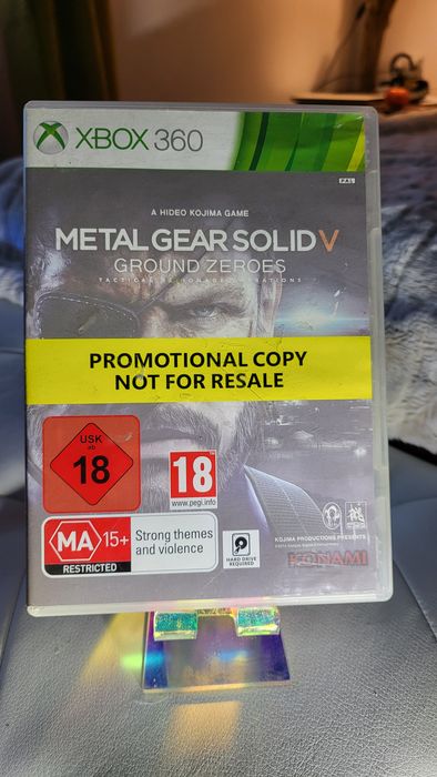 Metal Gear Solid 5 V Ground Zeroes Ps3 playstation 3