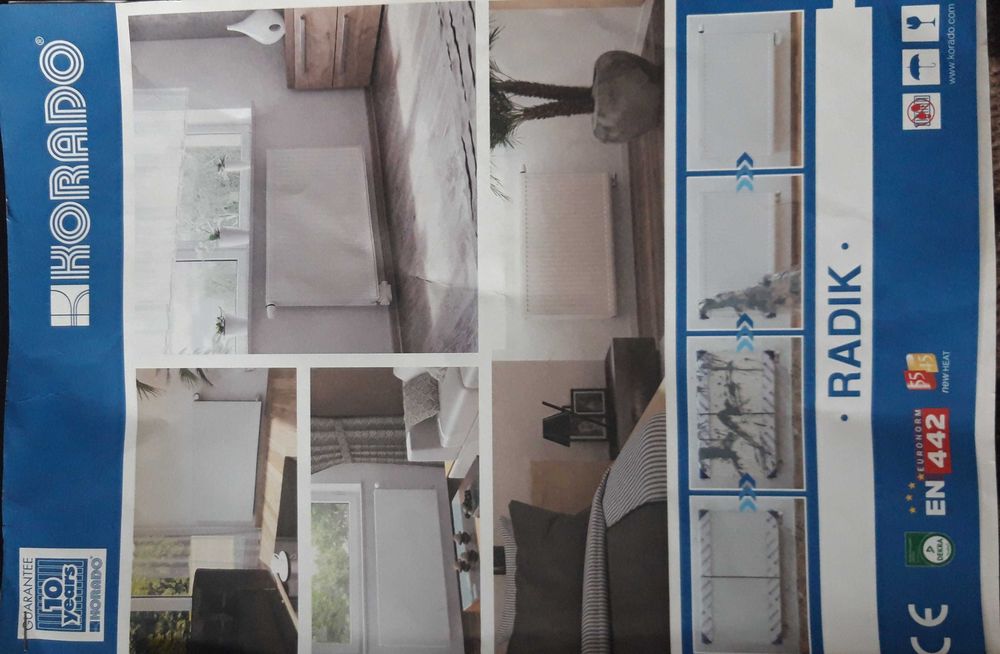 Vând 3 radiatoare Korado Radik 10 ani garantie RK 22, 180, 160 și 140 cm (60 cm lățime)