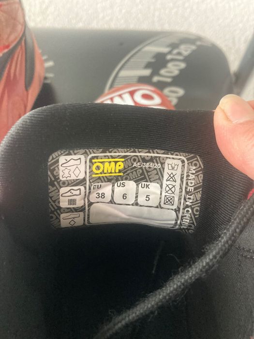 Обувки за картинг размер 38 OMP