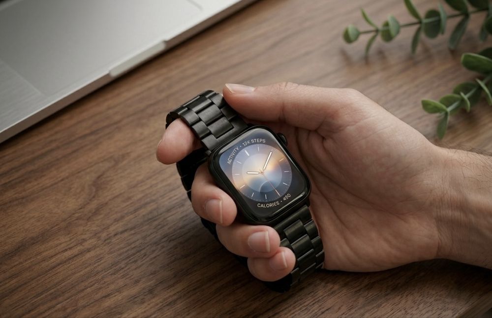 Apple Watch Series 8, 45 mm. Stare f buna.