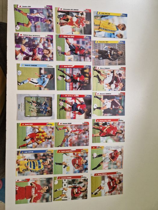 Cartonase Fotbal anul 2000