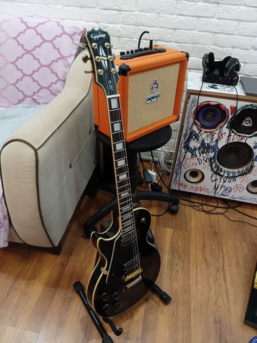 Леворукая Электрогитара Epiphone Les Paul