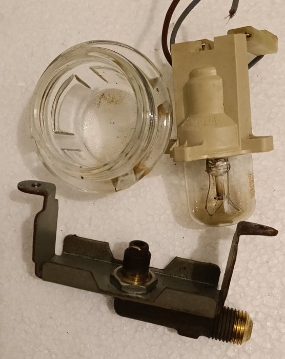 Piese aragaz Indesit-lampa cuptor și robinet gaz