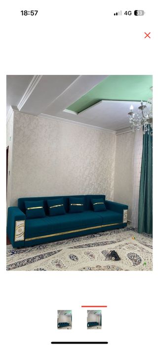 Диван прямой раскладной 3 м. 100000