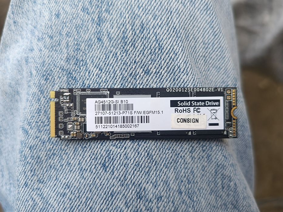 SSD M2 512GB для компьютера и ноутбука
