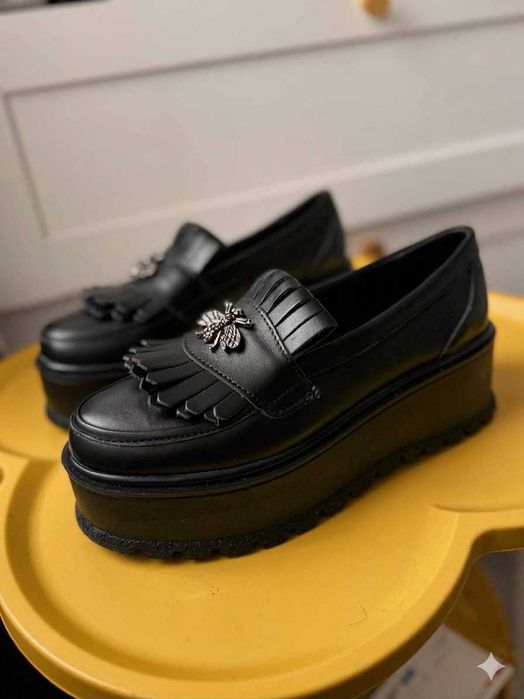 mocasini dama din piele