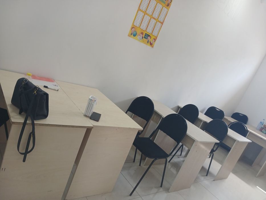 Parta ,stul,oquv markazlar uchun soni ancha