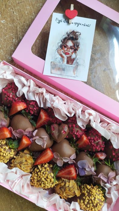 Клубника в шоколаде