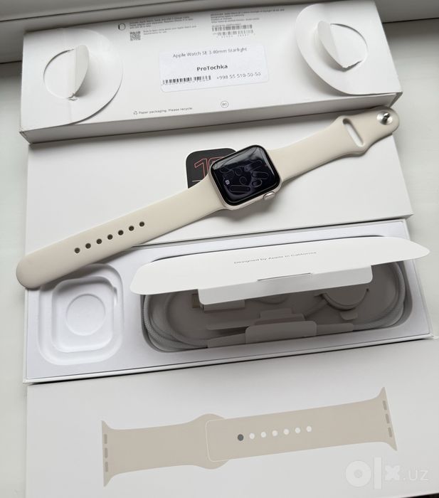 Apple iWatch SE(3) Starlight 40mm 100%