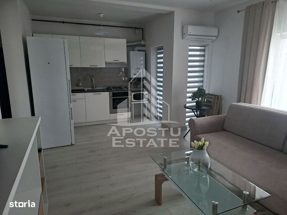 Apartament  cu 1 camera de inchiriat zona Mehala,centrala proprie